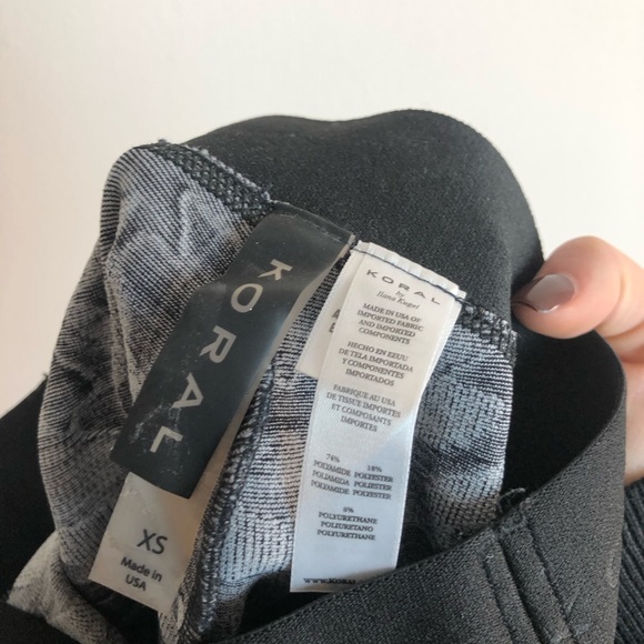 Koral Knockout High Rise Cropped Camo Leggings - Picture 10 of 11